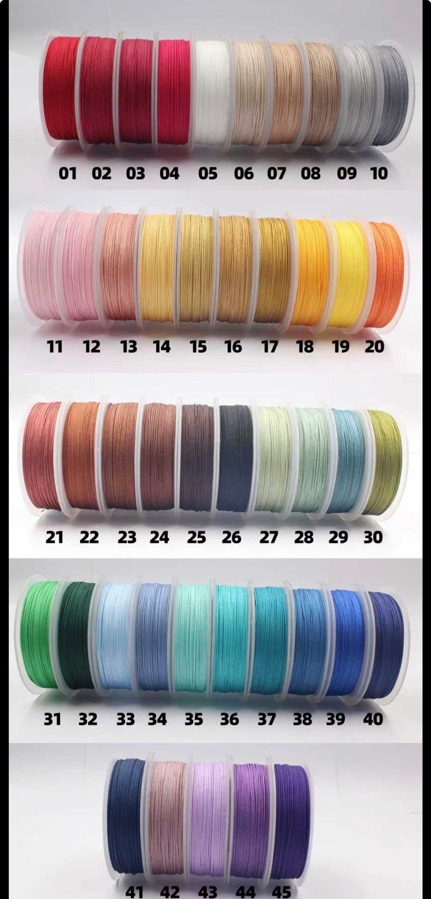 Shamballa cord 1 mm
